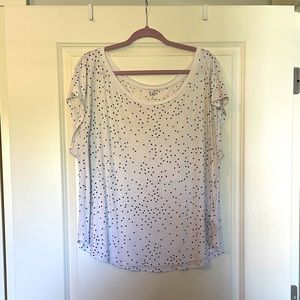 Dolman sleeve short sleeve T-shirt